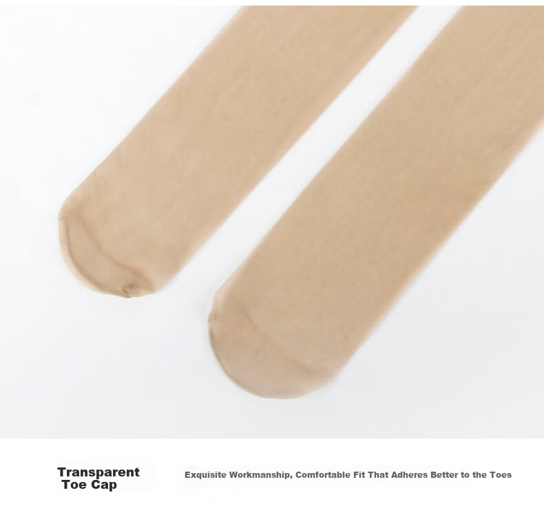 LangSha Mid-Calf Stockings Women Calf Stockings Spring and Autumn Thin Short Anti-Snag Nude Mid-Length Half Tube Socks 12