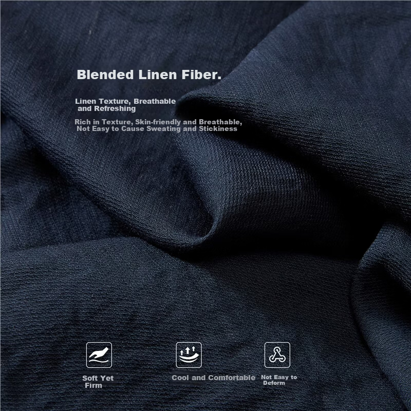 Giordano 2026 Summer New Textured Loose Casual Boat Collar Three-Quarter Sleeve Linen Shirt for Women 13346233