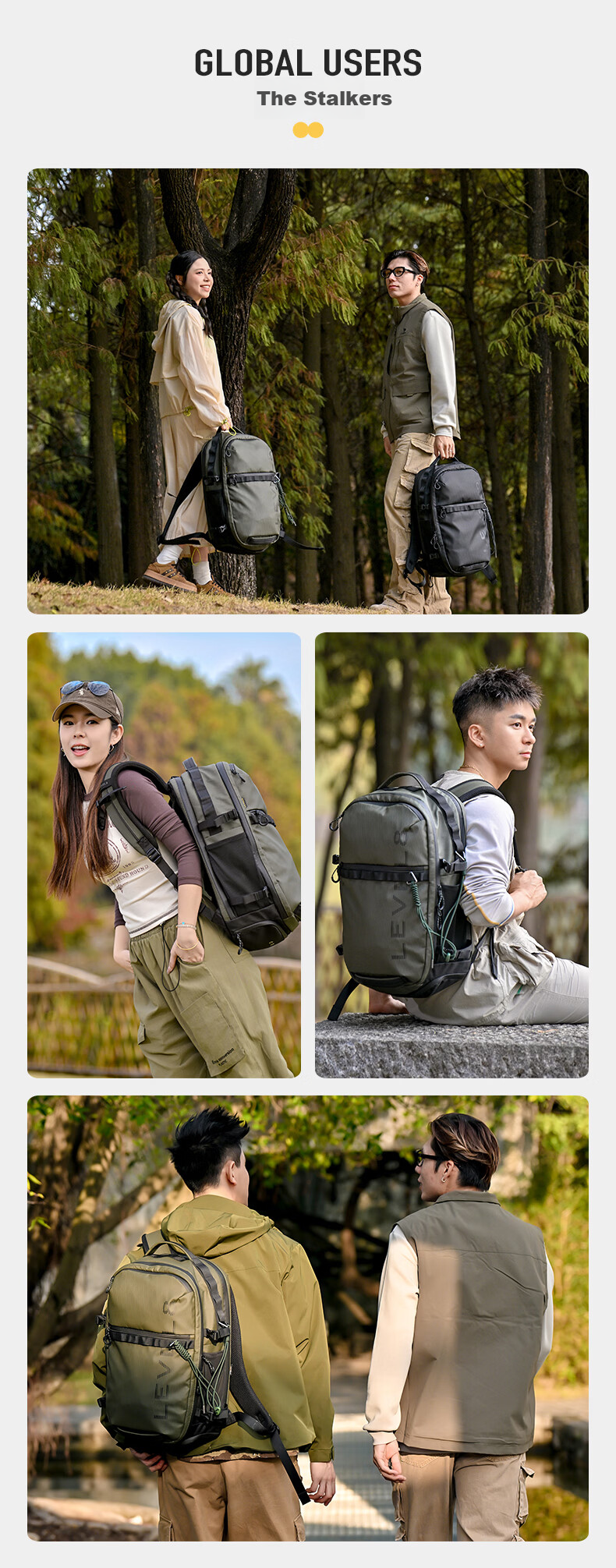 LEVEL8 Navigator Stealth Backpack 16-inch Laptop Bag Unisex Commuter Outdoor Camera Travel Backpack 10