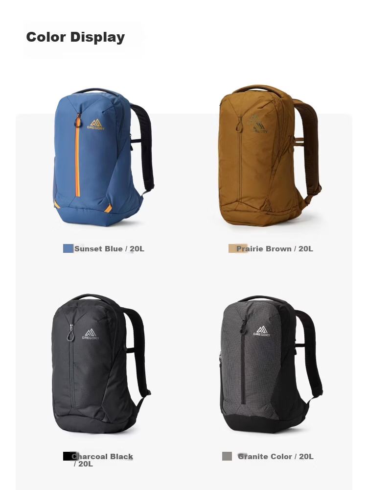 GREGORY Cloud Trekking Backpack, 20L Outdoor Hiking Bag, Climbing Lightweight Breathable Backpack for Men, 40J 7