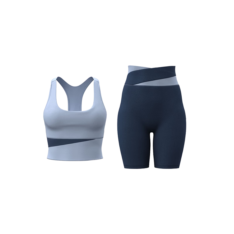 VICTORIATOURIST Yoga Wear for Women, Professional Sports Set for Running And Fitness, Spring And Summer Athletic Vest with Built-In Chest Pads, Yoga Shorts