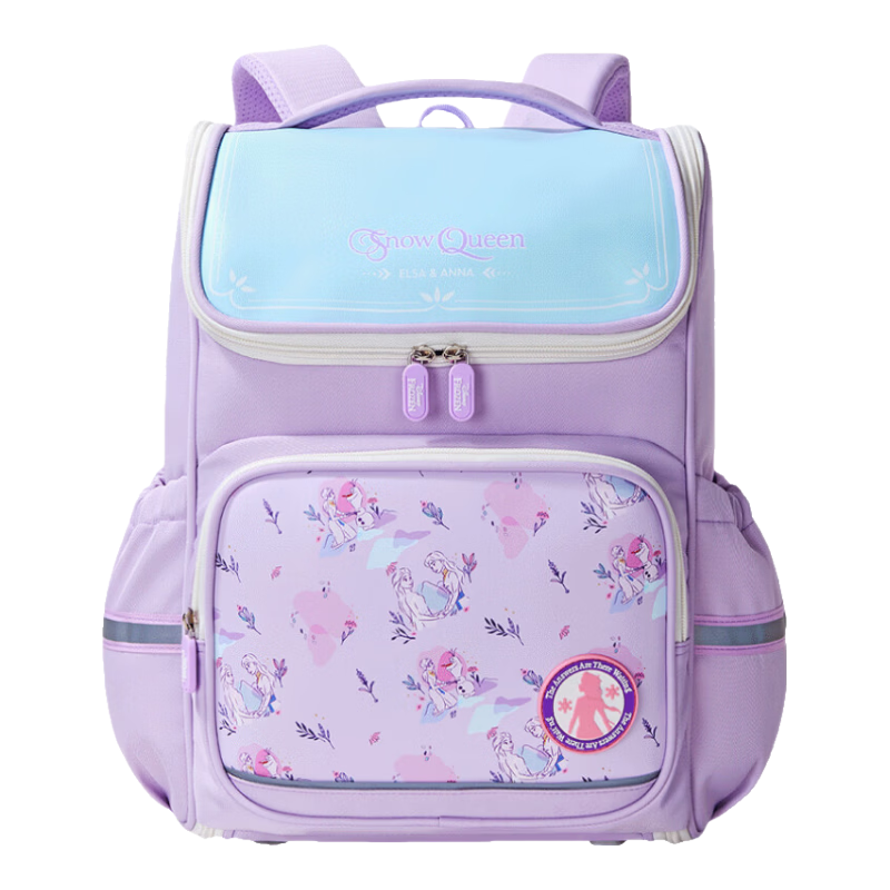 Disney Elementary School Backpack for Grades 1-3 Boys and Girls Breathable Lightweight Large Capacity Water-Resistant School Bag