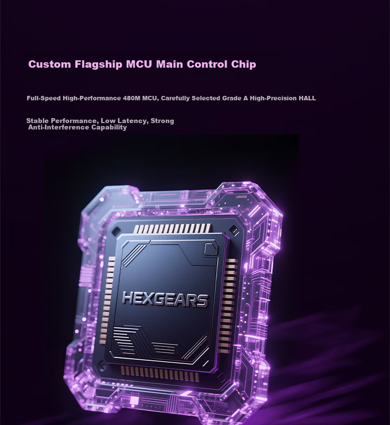Hyeku MAG68 Magnetic Axis Custom Mechanical Keyboard Wired Hot-Swappable Aluminum Alloy 68-Key Kailh Glutinous Rice Switch Aurora RT Mode 6