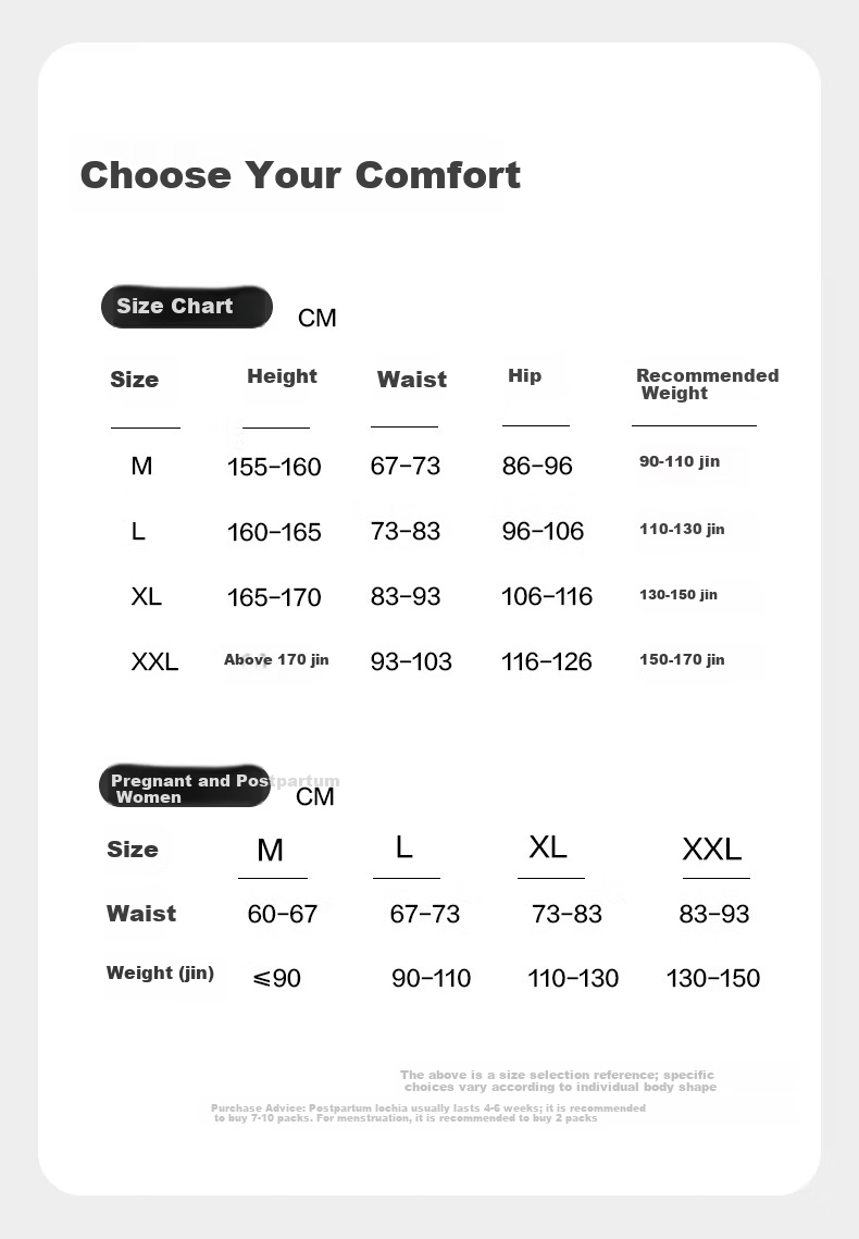 Babycare Disposable Cotton Underwear Travel Maternity Postpartum Portable Wash-Free Medical Grade XL 7 Pieces 15