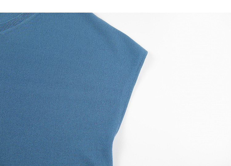 Demana [Breathable Tencel] Summer Lightweight Office Round Neck Raglan Loose Slimming Concealing Knit Sweater for Women Premium Feel 13