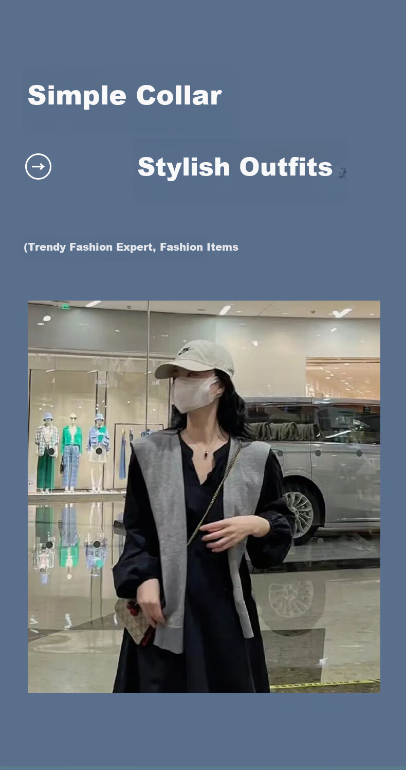 Nanjiren Four-Season Lightweight Knitted Shawl Office Air-Conditioned Room Shoulder Neck Cooling Protection Wrap Gray 5