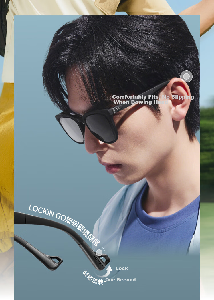 Banana Under Boston Frame Foldable Sunglasses for Men and Women FD009 Driving Outdoor Travel Gift for Boyfriend 18