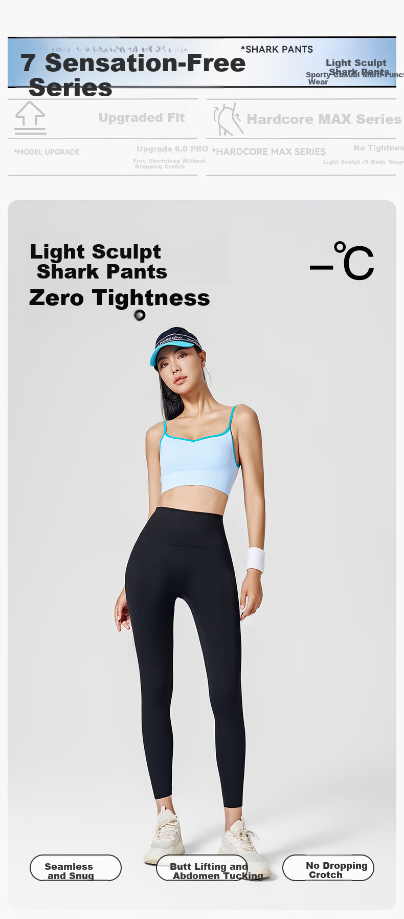 Miiow Shark Skin Pants Women 2026 Autumn High Elastic Seamless High Waist Slimming Thin Sports Fitness Yoga Leggings 3