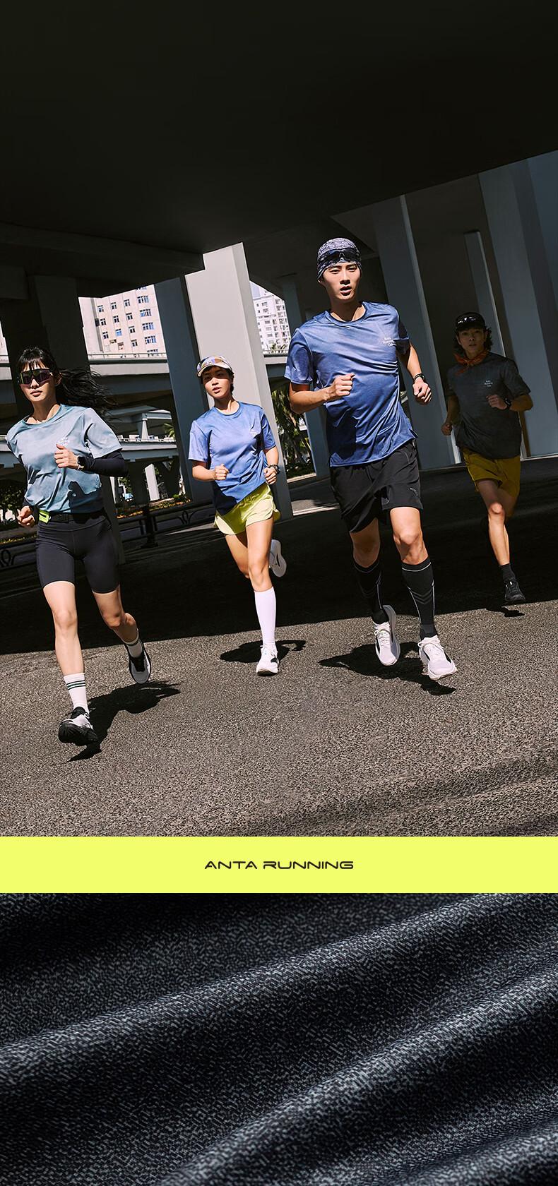 Anta Quick-Dry Master C5 Men's Short Sleeve T-Shirt Summer Moisture-Wicking Breathable Cooling Running Top 9