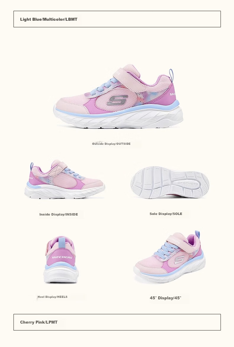 Skechers Kids Windrunner Training Shoes Casual Comfortable Fashion Sports Sneakers 303978L 31