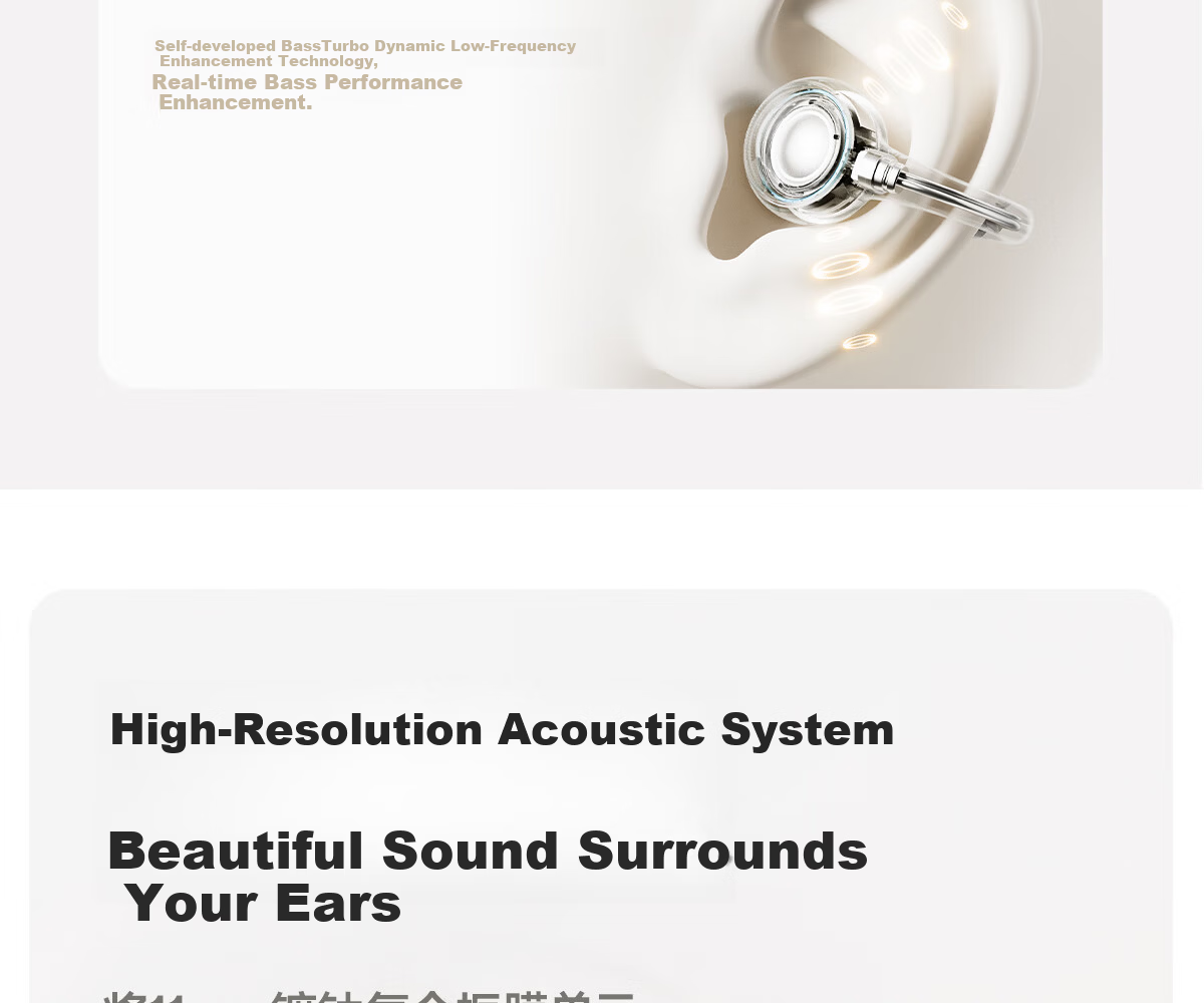 EDIFIER Clip-On Ear Clip Bluetooth Sports Earphones Fast Charging Long Battery Life Compatible with Apple Huawei Xiaomi OPPO Phones Festival Secret Night Blue 14