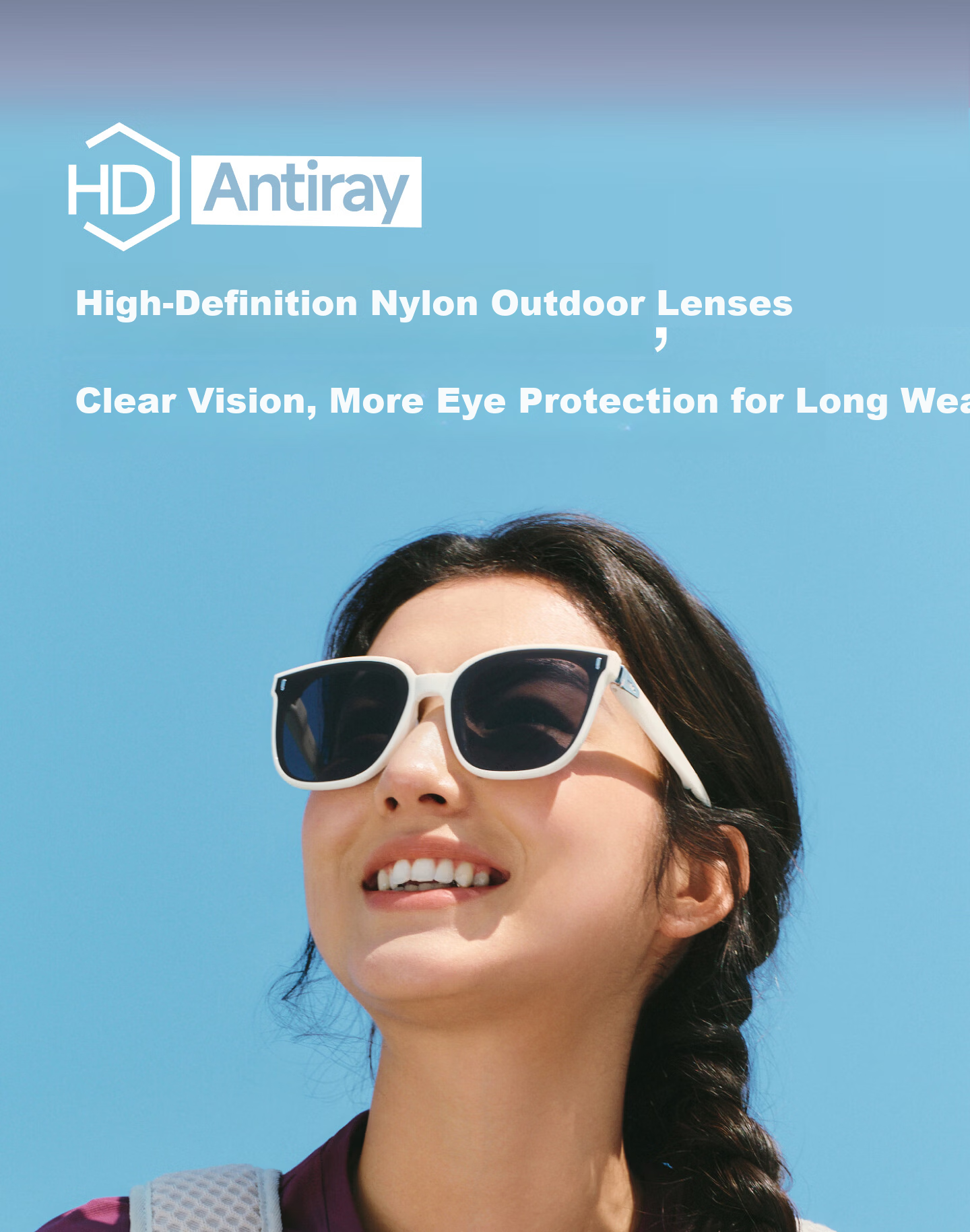 Banana Under Sunglasses Large Square Round Frame Unisex New Driving Outdoor Travel HD Folding Sunglasses FD025 5