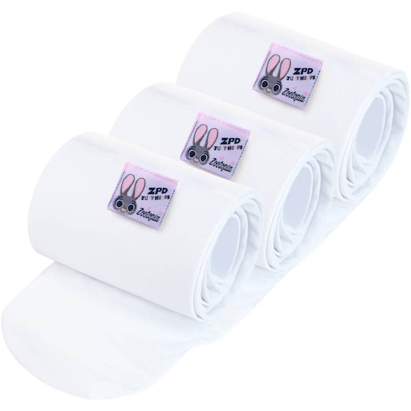 Disney Kids Dance Tights 3-Pack 2026 Spring Summer New White Sheer Breathable Girls Leggings M