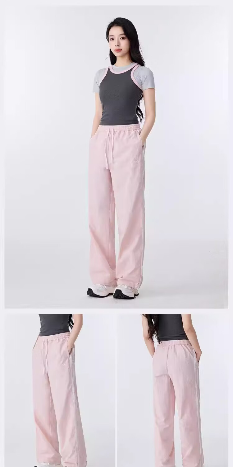 CAMEL Outdoor Sun Protection Straight-Leg Pants 2026 Spring Summer New Women's Moisture-Wicking Quick-Dry Lightweight Breathable Trousers 8171 5