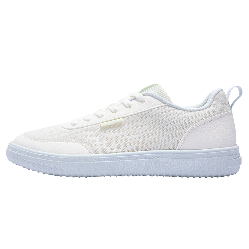 361° Women's Sports Sneakers Spring Summer Breathable Trendy Casual White Shoes 682626622-1