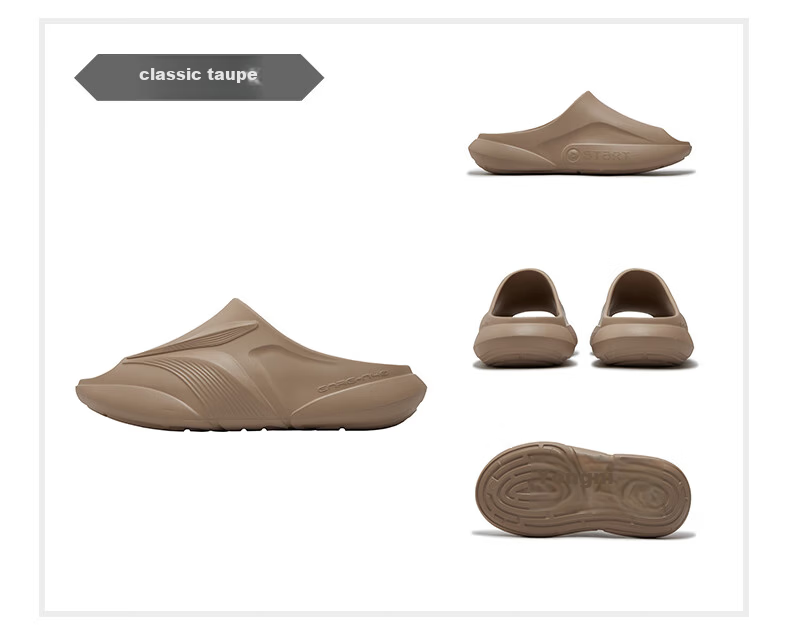 361° Men's Slippers Feibiao Summer Beach Outdoor Water Shoes Comfortable Soft Elastic Sports Slippers 672621110-5 32