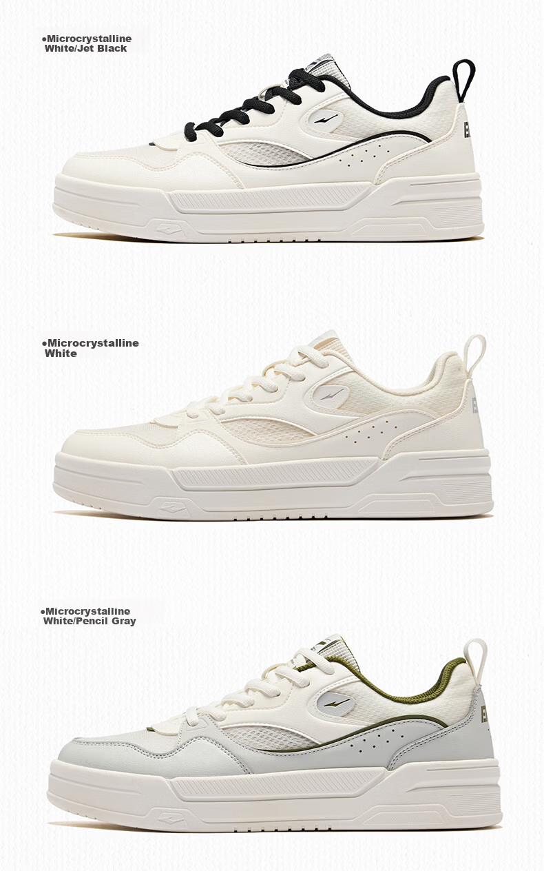 ERKE Men's Casual Sneakers 2026 Summer New Breathable Comfortable Sports Shoes Banxia 4 12