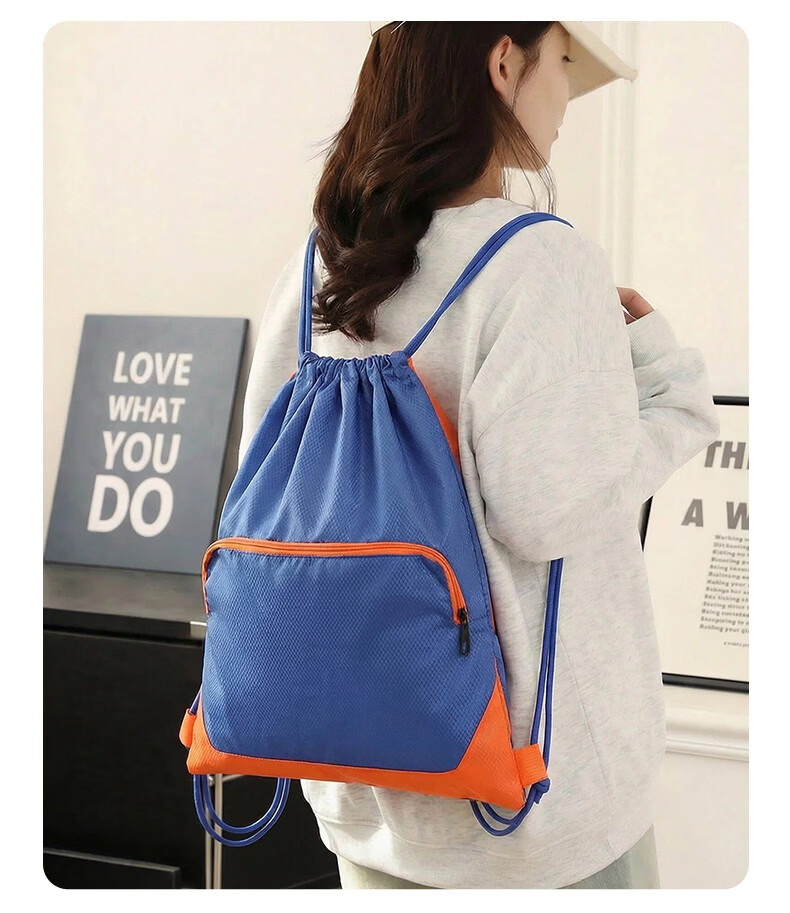 SCOGOLF Sports Backpack Unisex Gym Bag Swimming Drawstring Football Storage Sack School Basketball Bag 14