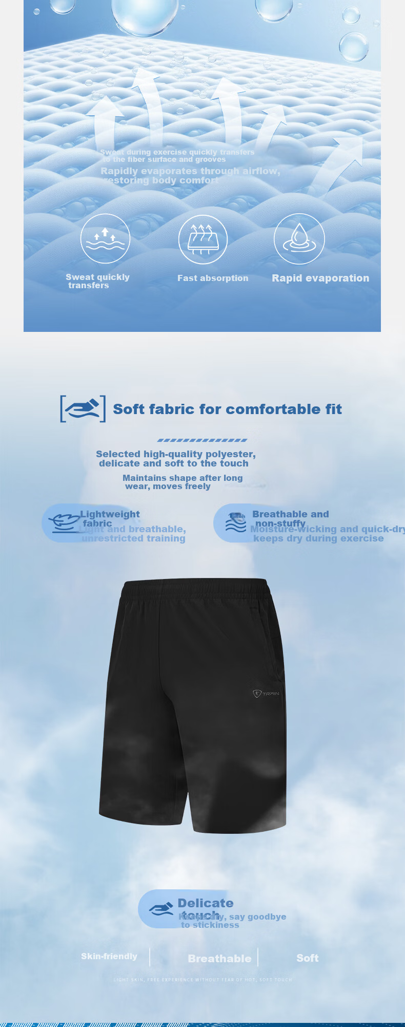 Jordan Men's Sports Shorts 2026 Summer Breathable Quick-Dry Moisture-Wicking Woven Five-Point Casual Pants 2
