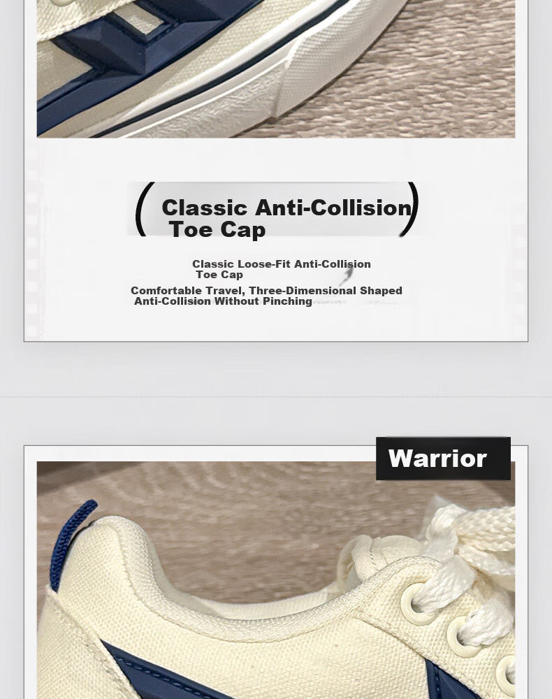 Warrior Official Women's Classic Canvas Shoes 2026 Spring Lightweight Comfortable Couple Sneakers Red Rice 40 7