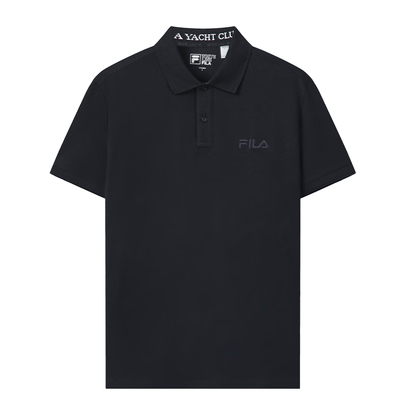 FILA Official [Yi Yangqianxi Edition] Men's Short Sleeve Polo Shirt 2026 Summer Cooling Top