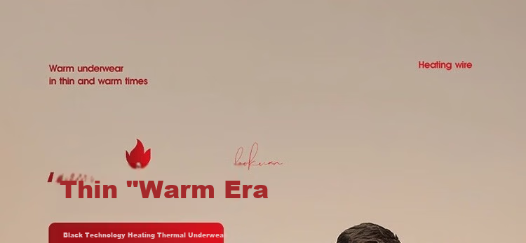 BOPRUIEY Men's Thermal Underwear Set Thin Heated Tight-Fitting Autumn Winter Thermal Shirt and Pants 1