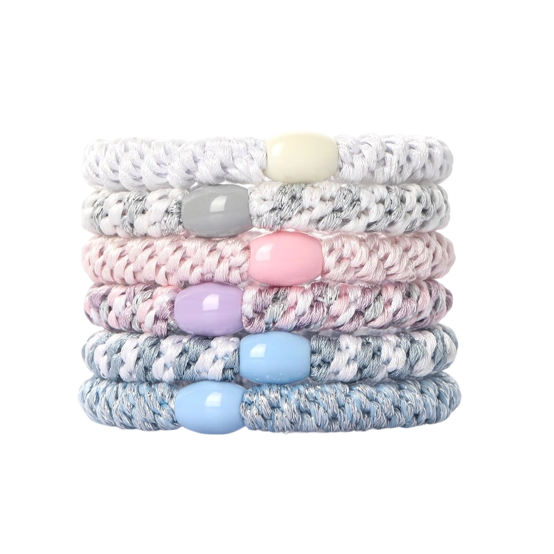 Beauty Note High Elastic Hair Tie for Women, Hair Band, No Hair Damage, Rubber Band, Student Hair Accessory for High Ponytail and Bun