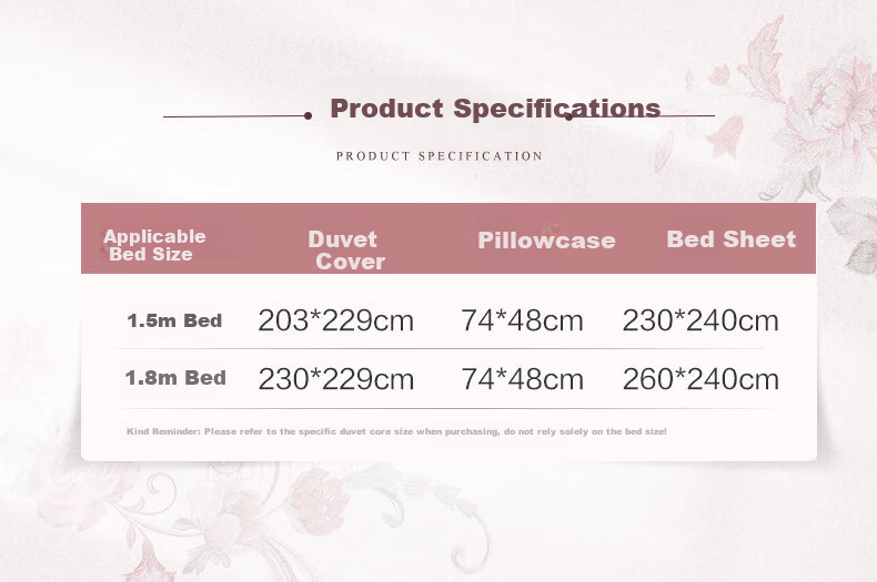 Fuanna Home Textiles 60-Count Long-Staple Cotton Bedding Set with Ginkgo Embroidery, Premium Light Luxury Bed Sheet and Duvet Cover for 1.8m Bed 2