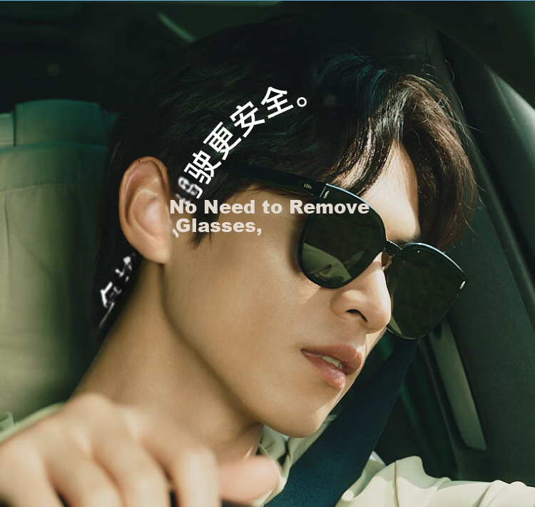 Beneunder Sunglasses Unisex UV Protection Cycling Driving Square Round Large Frame Outdoor FD020 8