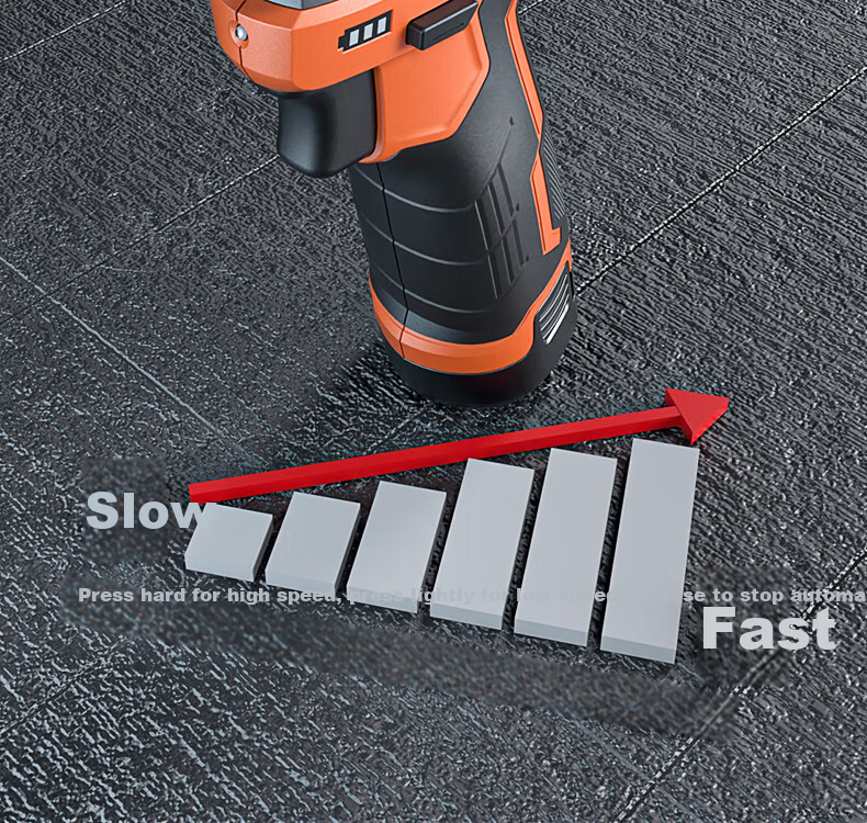 Dongcheng 12V Brushless Impact Screwdriver High Torque Cordless Drill Electric Screwdriver DCPL06-8(D) Single Battery 9