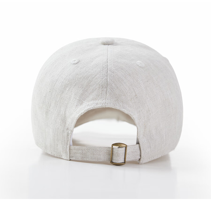 Hengyuanxiang Linen Baseball Cap Men's Summer Long Brim Thin Breathable Sunshade Large Head Grandpa Duckbill Hat Father's Day Gift 9