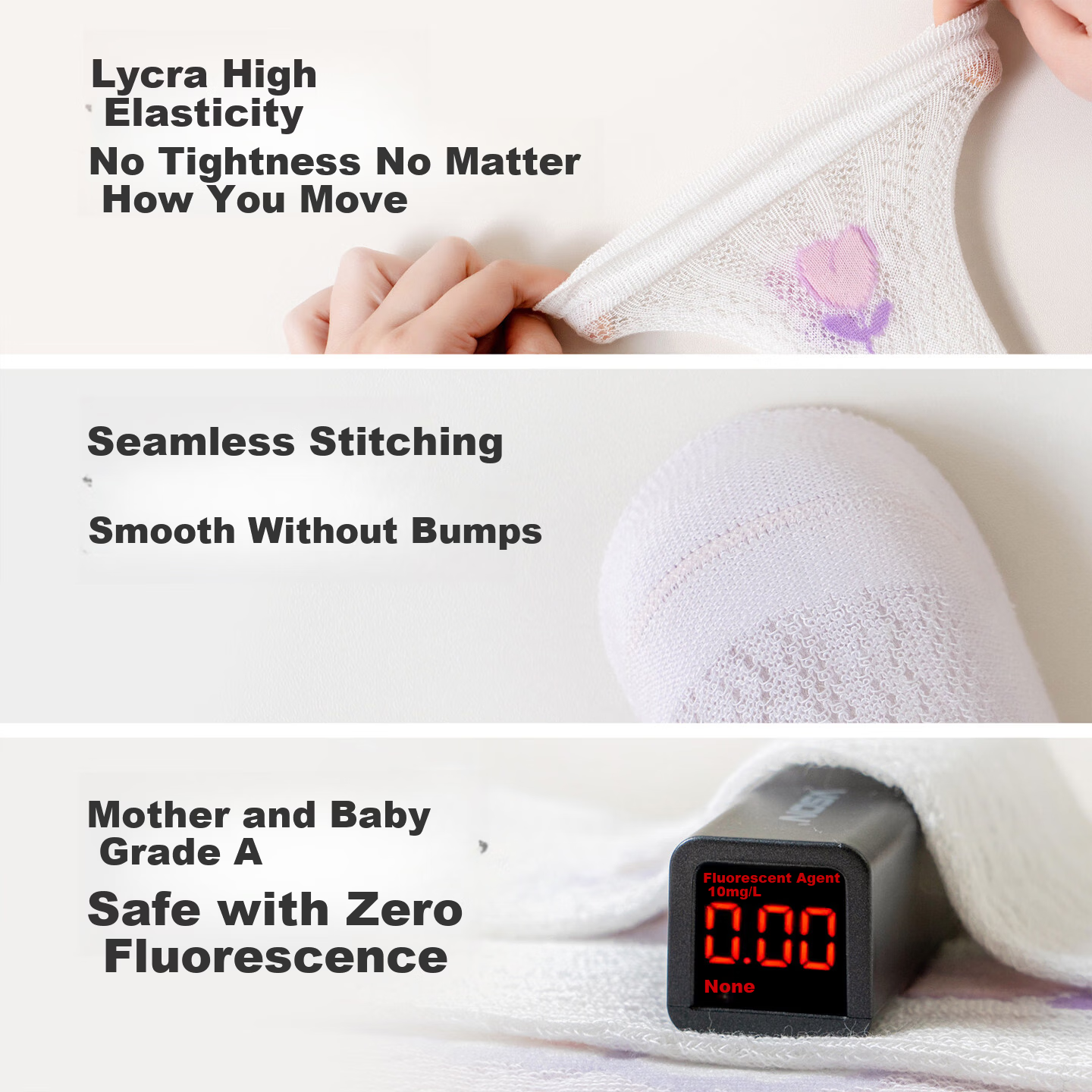 Growth Baby Long Tube Socks Summer Thin Mesh Breathable Girls Baby Summer Anti-Mosquito Over-the-Knee Loose Top Non-Tight Leg Long Socks