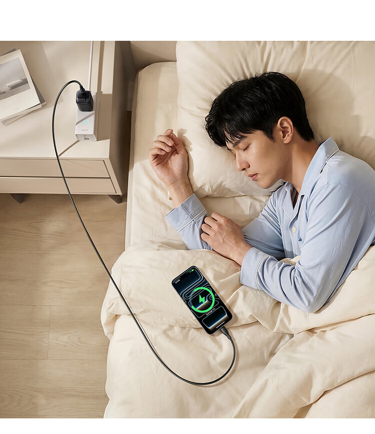 Baseus 100W GaN Charger Foldable Plug Type-C Fast Charger for MacBook Pro Laptop Black 23