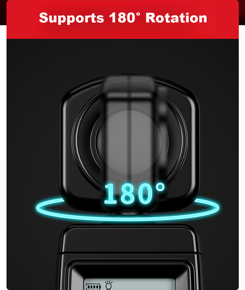 DELIXI ELECTRIC Integrated Illuminance Meter Household Light Meter High-Precision Lumen Tester Brightness Meter Lux Meter 4