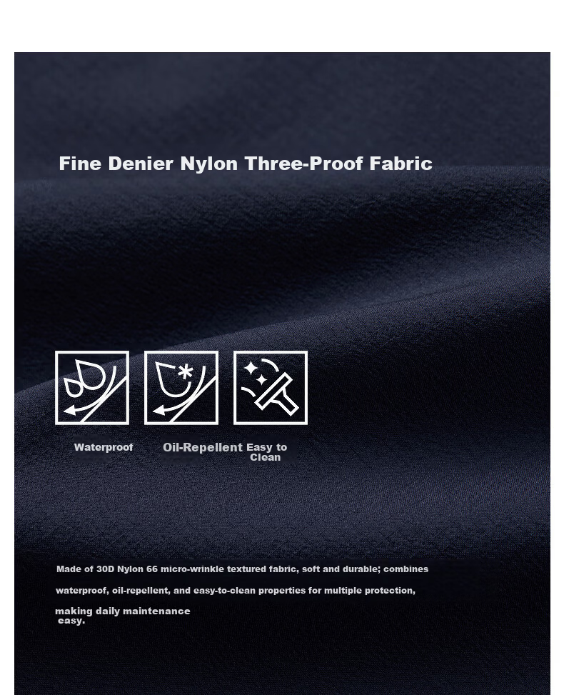 Biyinlefen [Lightweight Three-Proof] 2026 Summer New Men's Casual Jacket Lightweight Air-Conditioned Skin Jacket Outdoor Coat 3