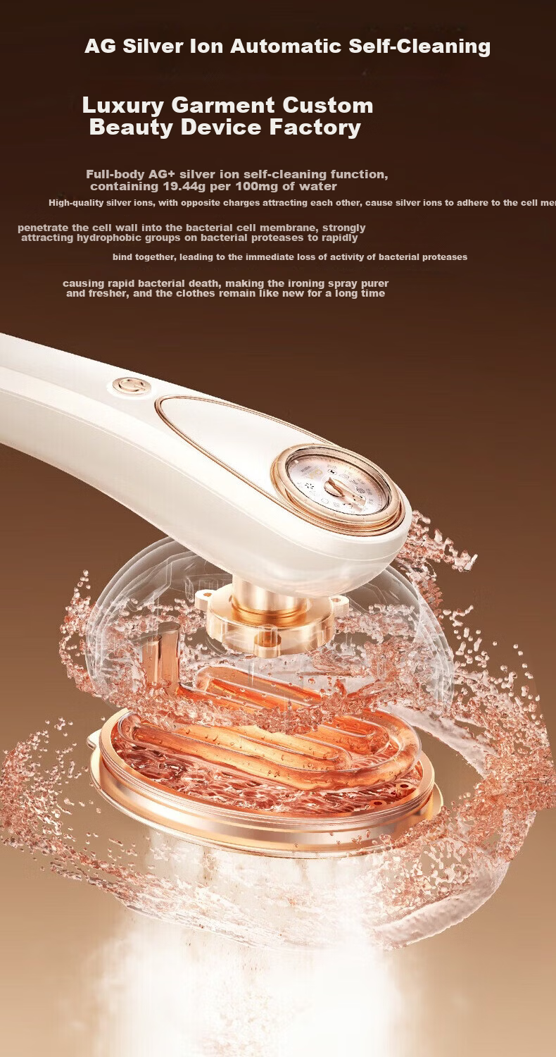 OJA Handheld Garment Steamer 550g/min Super Steam 260ml Self-Cleaning Water Tank [2026 New Release] Home Use Small Hanging Iron No Storage Needed 18