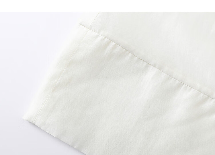 Demana [Lycra Breath Poem] Summer Light Breeze Double-Layer Spliced Flowing Slimming A-Line Mid-Length Skirt for Women 16