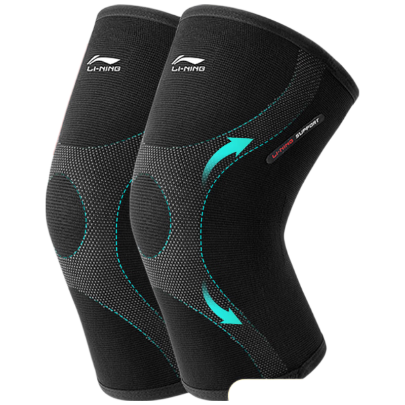 Li-Ning Knee Pads, Warm Sports Arthritis Protection, Professional Guard for Men And Women, Hiking, Running, Trekking, Meniscus, Basketball, Badminto