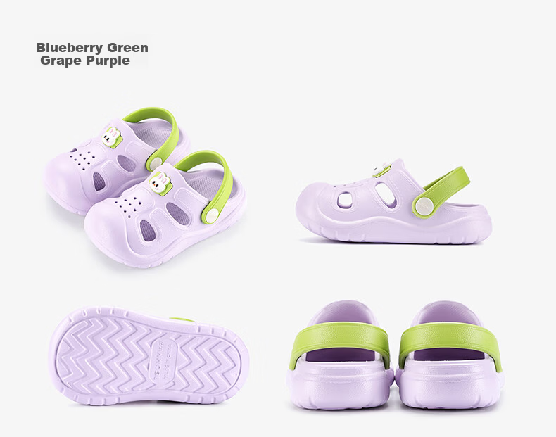 Balabala Kids Holey Slippers Girls Summer Baby Soft Sole Indoor Bathroom Shower Sandals Boys Beach Shoes Toddler 12