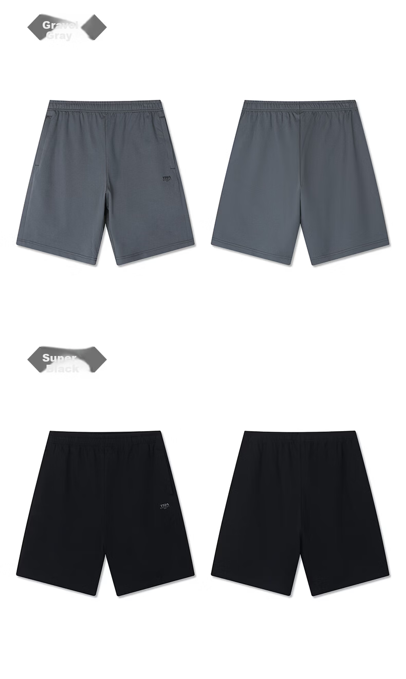 361° Men's Spring Summer Five-Point Shorts Running Fitness Training Casual Knit Pants 652624706-4 17