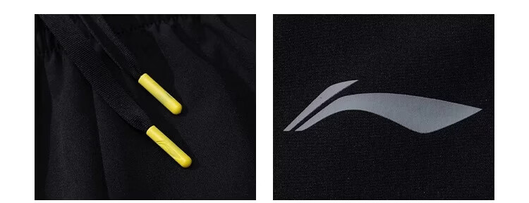 LI-NING Quick-Dry Breathable Men's Running Shorts Lightweight Cool Sports Pants Fashion Casual Comfortable Shorts for Men 6
