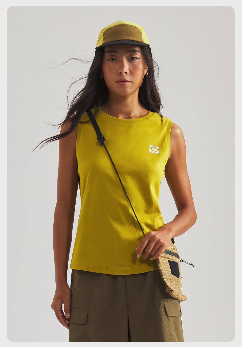 Naturehike Quick-Dry Sleeveless Vest T-Shirt 2026 Summer New Women's Hiking Mountaineering Outdoor Round Neck Loose Breathable Top 9