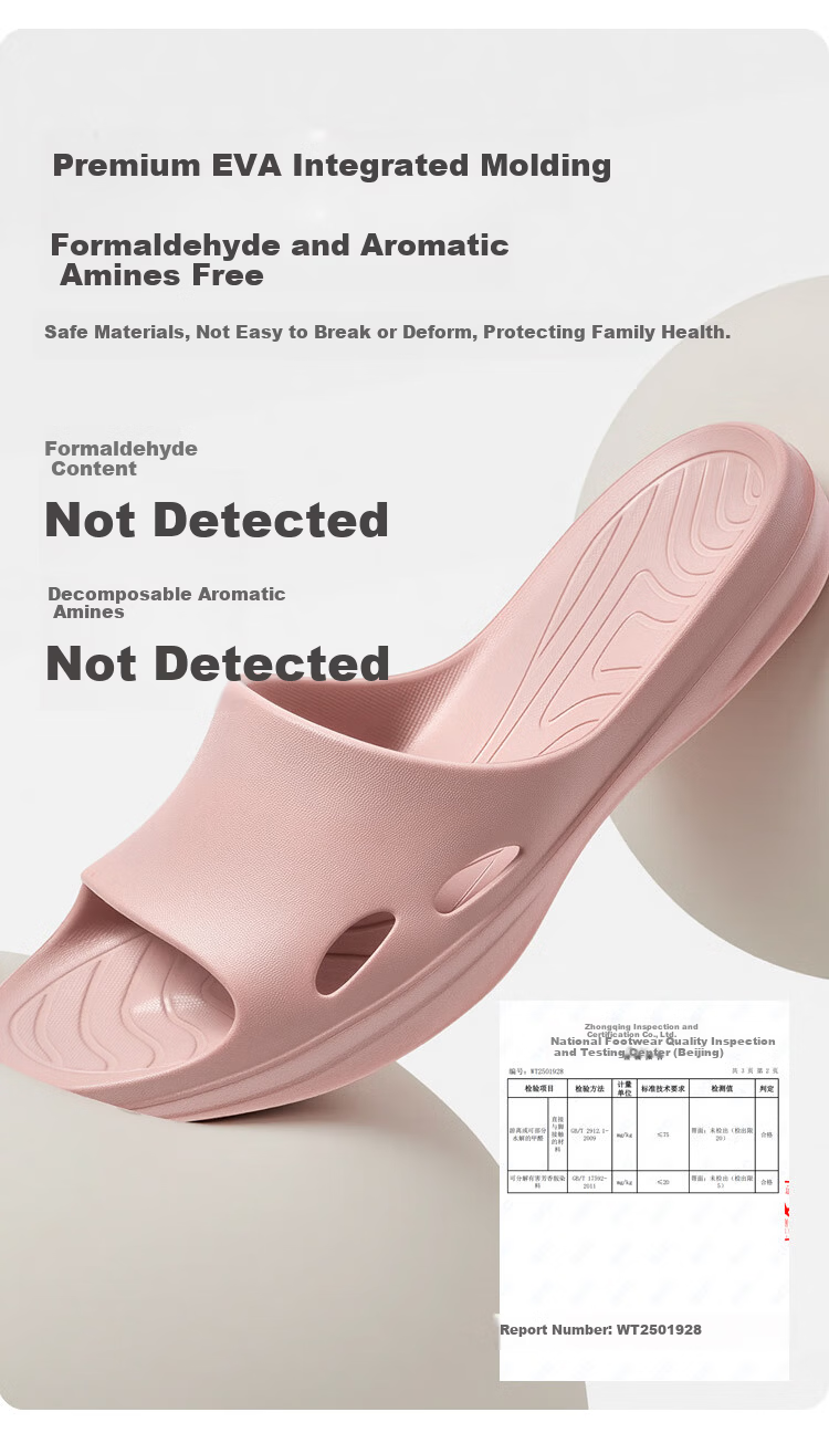 Jiayi Non-Slip Slippers for Men and Women, Home Indoor Bathroom Slippers, Elderly and Pregnant Women Professional Anti-Slip Slippers, Pink Size 36-37 JY6922 5
