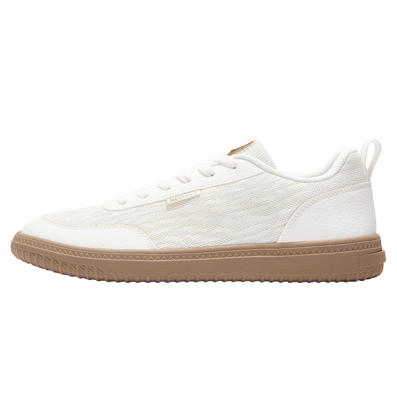 361° Men's Sports Sneakers Spring Summer Breathable White Casual Fashion Shoes 672626622-2