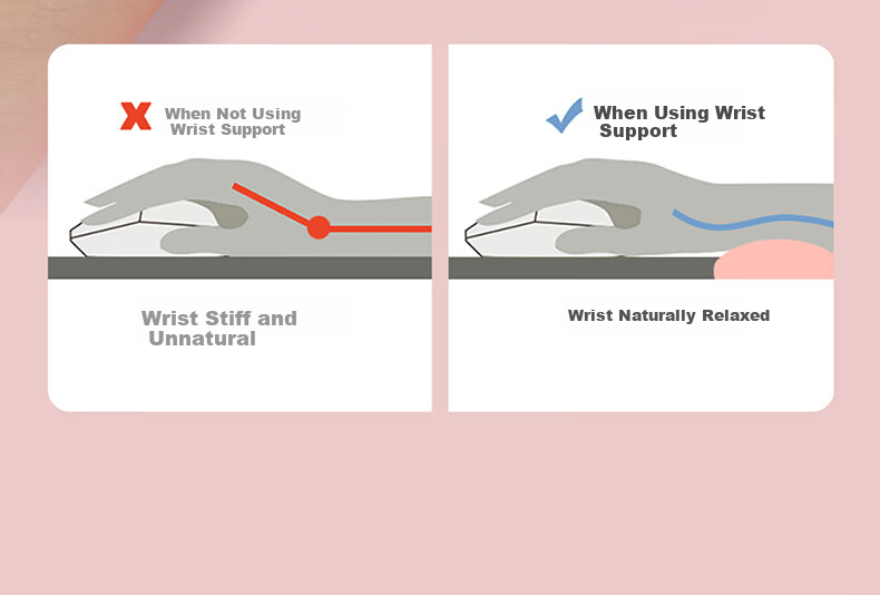 DIY Workshop Silicone Airbag Liquid Air Wrist Rest Desk Office Gaming Esports Cute Creative Simple Mouse Wrist Pad Small Air Cushion Wrist Support Pad 5