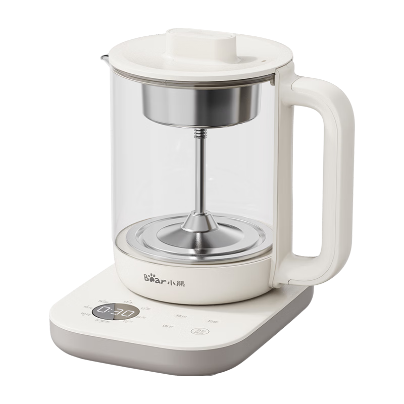 Bear 1.5L Health Pot Large Capacity Tea Maker Kettle Spraying Steaming Tea Kettle Constant Temperature Tea Brewing and Boiling Water Integrated ZCQ-K15L5