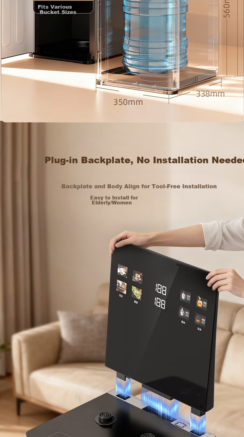 Angel Home Tea Bar Machine High-End Living Room Smart Voice Control Anti-Overflow and Dry-Burn Protection Bottom-Load Water Dispenser Constant Temperature Health Preservation Stewing Kettle Integrated 20