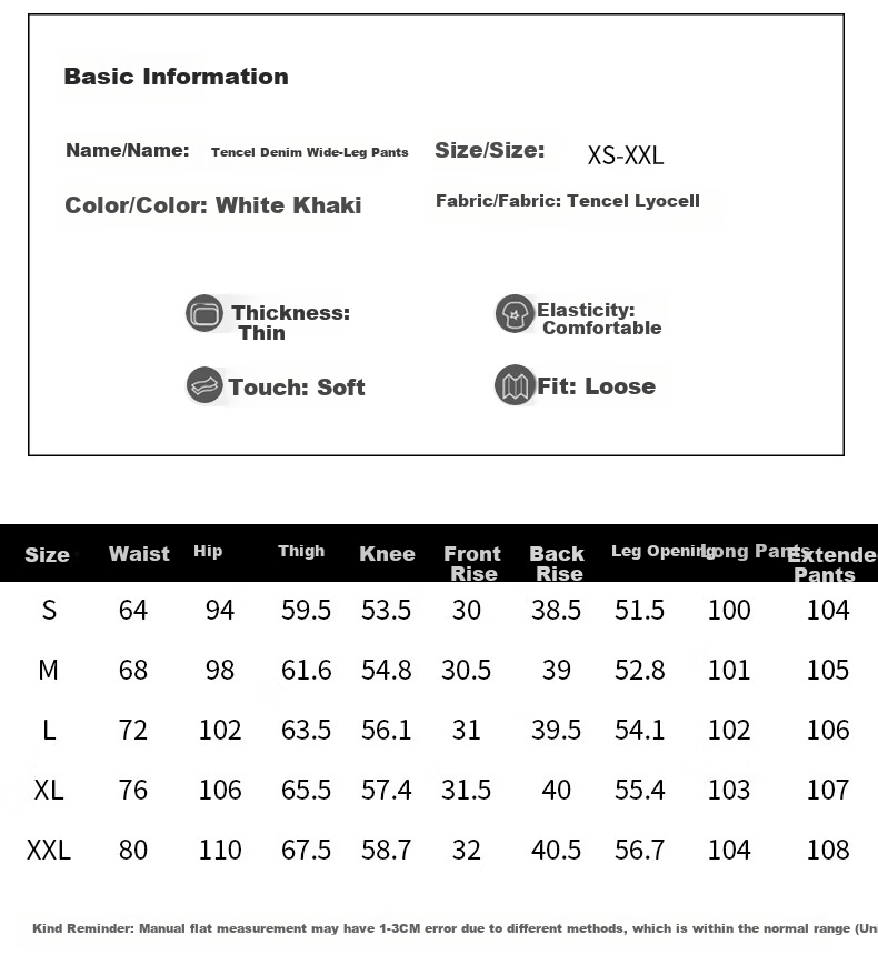 Boruilai Lyocell Tencel Wide-Leg Jeans for Women Spring Summer White Pants 2026 New High-Waist Straight-Leg Trousers 8
