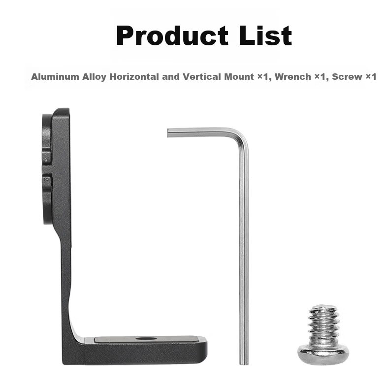 Qiye Aluminum Alloy Horizontal and Vertical Mount Bracket Compatible with Insta360 X5 Panorama Camera X4 Accessories Magnetic Mount X3 Adapter 10