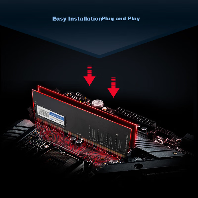 Quanxing 8GB DDR4 2666MHz Desktop RAM Memory Module Smooth Gaming and Office Performance Stable Compatible High-Value Upgrade U2666